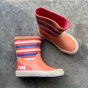 Helly Hansen Kids 11 Nordvik Stripe Rain Boots Kids